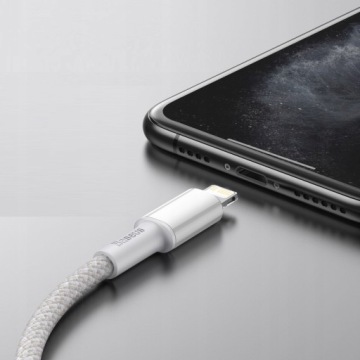BASEUS СИЛЬНЫЙ КАБЕЛЬ ДЛЯ IPHONE USB ТИП C LIGHTNING QC PD 20W 2M
