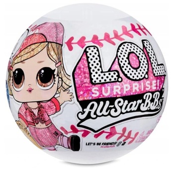 КУКЛА LOL SURPRISE ALL STAR BBS SPORTS PINK BALL