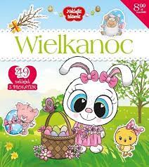 Wielkanoc 49 naklejek z brokatem