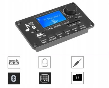 Автомобильная стереосистема Bluetooth MP3 Аудио Ретро Радио
