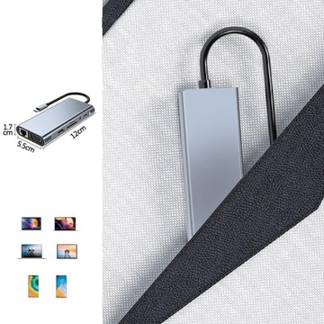 УНИВЕРСАЛЬНАЯ ДОК-СТАНЦИЯ USB-C С ПОРТОМ RJ45 ETHERNET