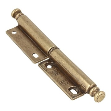 Zawias meblowy RETRO 96mm stare złoto PRAWY