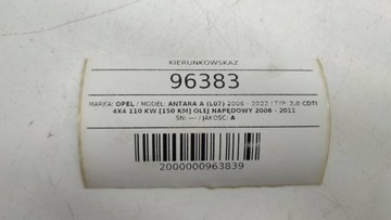 SMĚROVKA PRAVÝ OPEL ANTARA 2010 96660404