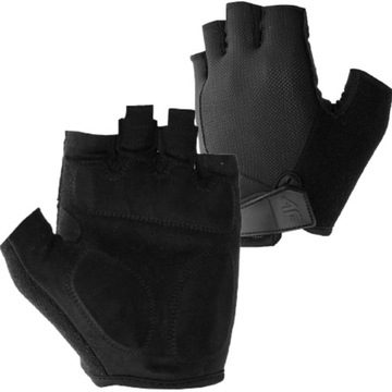 RĘKAWICZKI ROWEROWE Z ŻELOWYMI WKŁADKAMI 4F UNI S