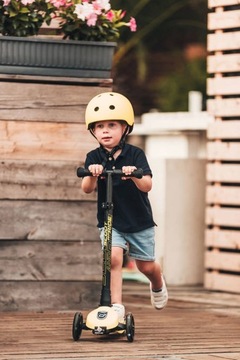 Scoot and Ride Set Lemon Highwaykick 3 + светодиодный шлем S-M 3L +