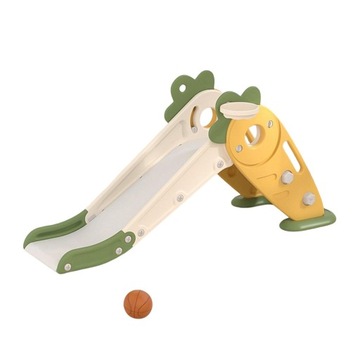 Kids Slide Motor Skill Zabawka Antypoślizgowa Żółty C