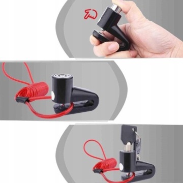 СКУТЕР ВЕЛОСИПЕД БЛОКИРОВКА КОЛЕСА ТОРМОЗНОЙ ДИСК БЛОКИРОВКА ДИСКА СКУТЕР