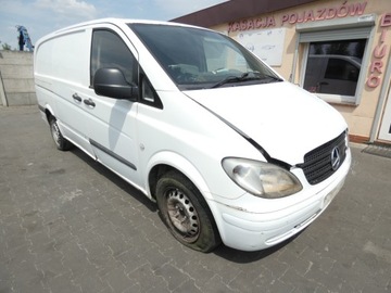 9147 KOMPLETNÍ DVEŘE ZADNÍ LEVÉ KŘÍDLO SKLO (OKNO) MB VITO VIANO W639 2003-2010
