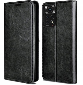 ETUI SKÓRA DO XIAOMI REDMI NOTE 11 PRO +SZKŁO