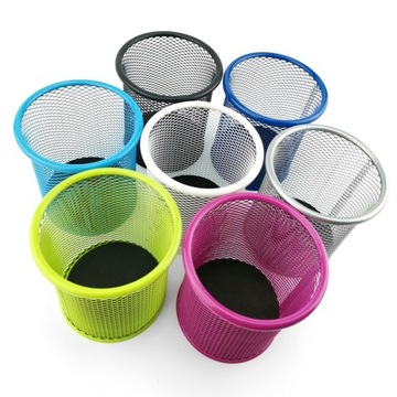 Настольный держатель, чашка для ручек, сетчатый контейнер, черный