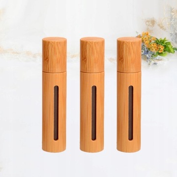 Флаконы для духов с масляным роликом, пустые, 3 шт.