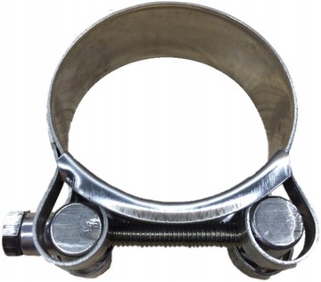 Obejma Opaska Zaciskowa Nierdzewna Wydechu Tłumika Wymiar 64-67mm / 22mm