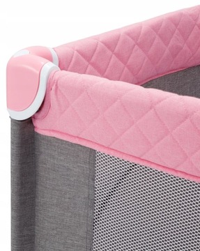 LIA Plus Sesttino Дорожная кроватка двухъярусная - розовый