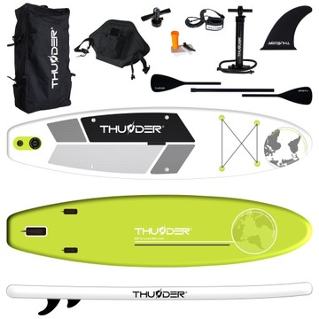 OGROMNA STAND Up Paddle Nadmuchiwana z Wiosłem