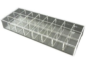 Stojak/ organizer na pomadki z plexi na kosmetyki