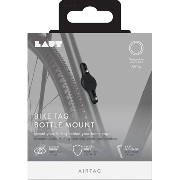 Велосипедный держатель для Apple AirTag на раме для бутылки с водой, быстрая установка