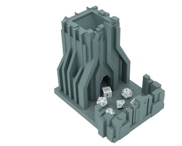 Башня для игры в кости Валгаллы - Башня для игры в кости Темно-серый