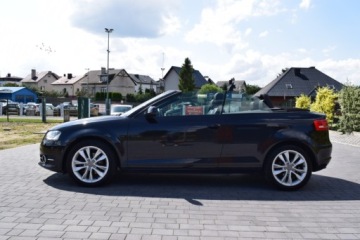 Audi A3 8P Cabriolet 2.0 TDI CR 140KM 2011 Audi A3 Cabrio 2.0 TDI, AUTOMAT, Cabriolet, Zarejestrowany, Oplacony, Zadb, zdjęcie 1