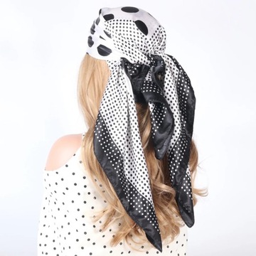 90*90cm Silk Scarf Scarftop Headwraps For Woman