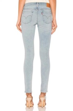 Levis Damskie dżinsy 711 Skinny Lets Run Away 18881-0200-28/30