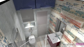 3D-визуализация ванной комнаты онлайн [БЕСПЛАТНО]