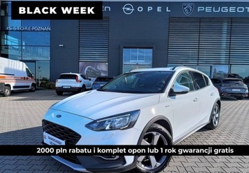 Ford Focus IV Hatchback 1.0 EcoBoost 125KM 2021 Ford Focus BLACK WEEK 1.0 EcoBoost Hybrid 125 KM Active Faktura VAT 23, zdjęcie 1