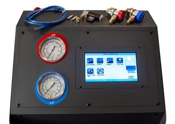 AC-ECO Станция кондиционирования воздуха «Купчик», хладагент R134A R1234YF Меню PL Автомат.