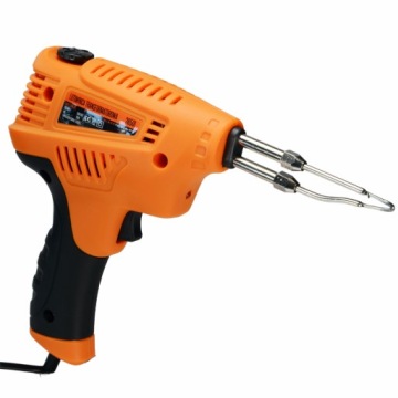 ПАЯЛЬНИК ТРАНСФОРМ.220ВТ ЧЕРНЫЙ КОРПУС LED ОЛОВО