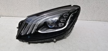 MERCEDES S-KL W222 LIFT MULTIBEAM LED LAMPA LEWA 19r.