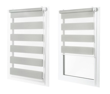 РОЛЛОННЫЕ ШТОРЫ ДЕНЬ НОЧЬ 57х150 СМ, ЦВЕТА ПО РАЗМЕРУ