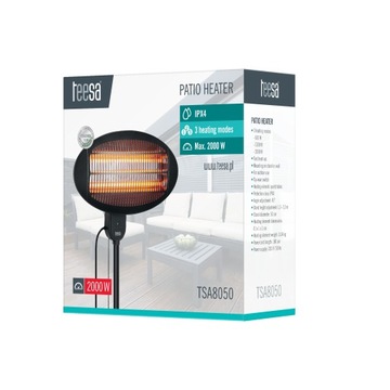 TEESA Электрический обогреватель для террасы