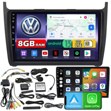Autorádio Ncs ZQ9 Volkswagen Polo 5 V 2009-2017 Android 8GB Lte