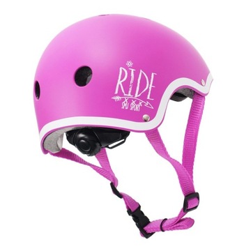 6W1 Rolki i Łyżwy LEA regulowane + 3 pary ochraniaczy + kask r. 34-37