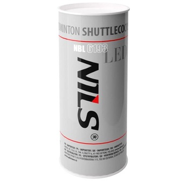 NILS Набор из 2 ракеток + 3 воланов для бадминтона со светодиодной подсветкой, ТВЕРДЫЙ