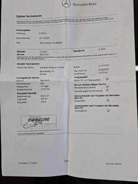 Mercedes Klasa C W205 Kombi Facelifting HYBRYDA 2.0 300 e 320KM 2020 Mercedes-Benz Klasa C 300 e T 9G-TRONIC Avantgarde 320KM 2020r, zdjęcie 27