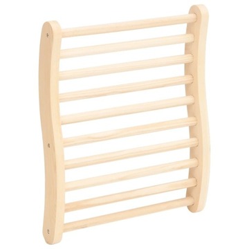 OPARCIE DO SAUNY DREWNO SOSNOWE 50X40X7,5CM