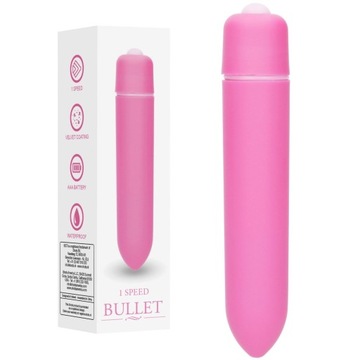 Shots 1 Speed Bullet - Klasyczny wibrator, ABS