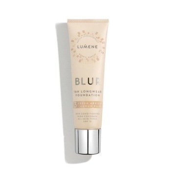 LUMENE Wygładzający podkład do twarzy BLUR 3 FRESH APRICOT 30ml