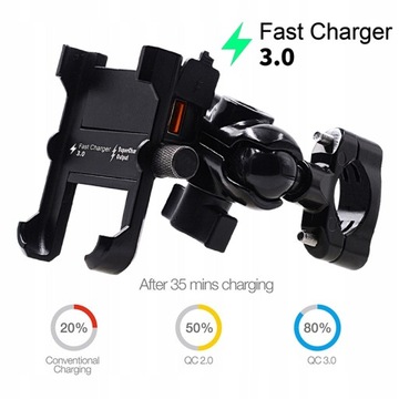 ДЕРЖАТЕЛЬ ДЛЯ ТЕЛЕФОНА FreedConn MC10N ДЛЯ МОТОЦИКЛА USB QC