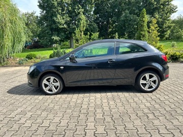 Seat Ibiza IV Hatchback 5d 1.6 TDI CR 105KM 2012 Seat Ibiza 1,6 TDI CR Style | Pierwsza rej. 05/2013 | Klima | Czujniki park, zdjęcie 3