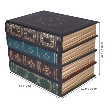 SZTUCZNE KSIĄŻKI DO DEKORACJI PODKŁADKI DEKORACYJNE