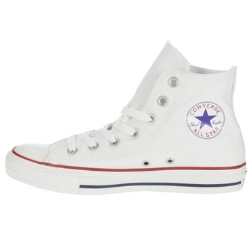 Converse buty trampki białe wysokie Hi All Star M7650 39