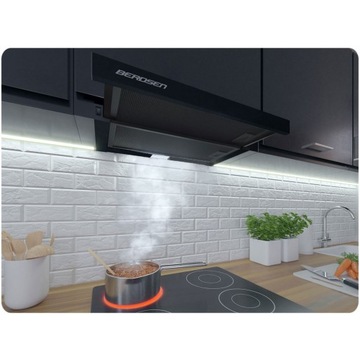 ТЕЛЕСКОПИЧЕСКАЯ КУХОННАЯ ВЫТЯЖКА ПОД ШКАФОМ 50 ДЫМОХОД