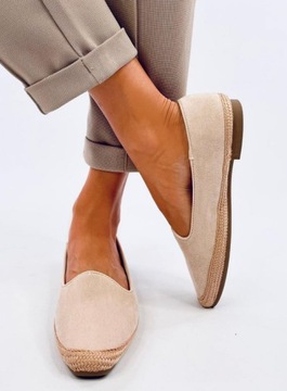 Baleriny espadryle damskie BALLOT BEIGE 39