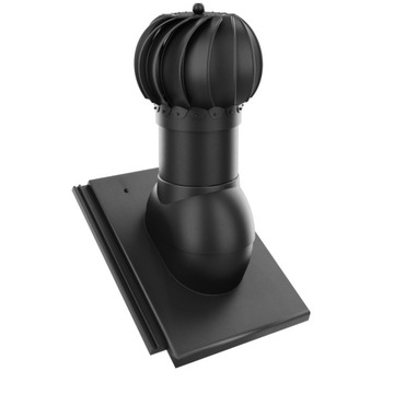 Роторная вентиляционная камин сферический FI125 Braas Teviva Colors