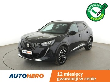 Peugeot 2008 II SUV 1.2 PureTech 130KM 2020 Peugeot 2008 Kamera, Aut.klima, Navi, Bluetooth