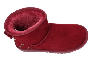 5873 СНЕЖНЫЕ БОТИНКИ EMU ЗИМНИЕ БОТИНКИ НА КОЖАНОМ МЕХЕ W 41