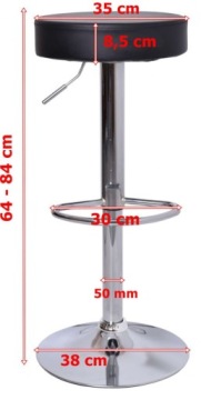 Барный стул Джими, черный