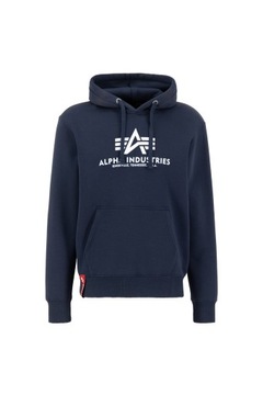 Bluza Alpha Industries Basic Hoody navy M
