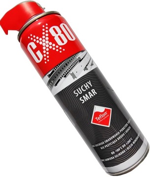 CX80 SUCHY SMAR TEFLON DUO SPRAY 500ML